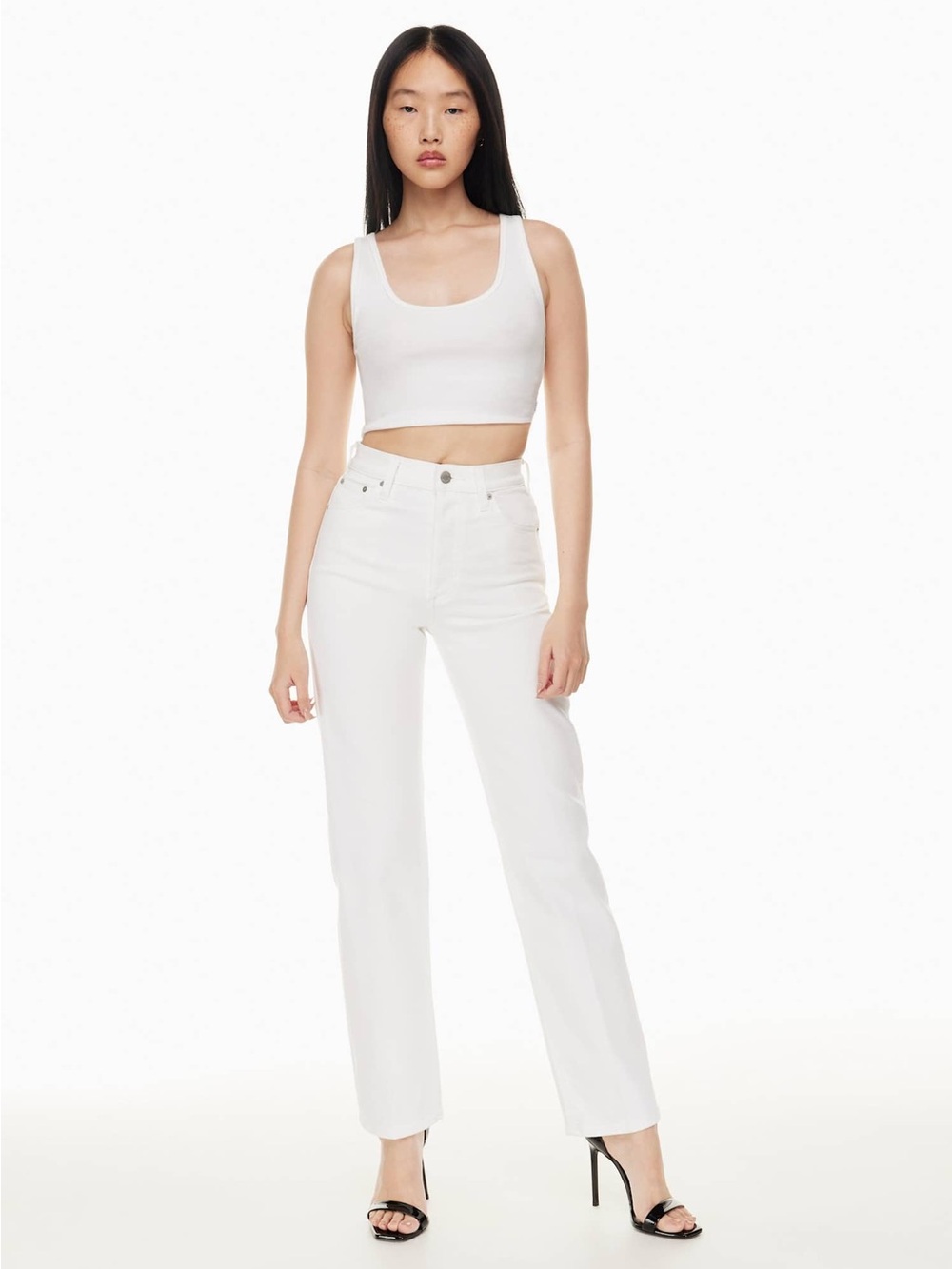 Aritzia denim forum the arlo hi rise straight jean